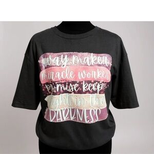 Way Maker Inspirational Women’s Christian T-Shirt Religious Apparel